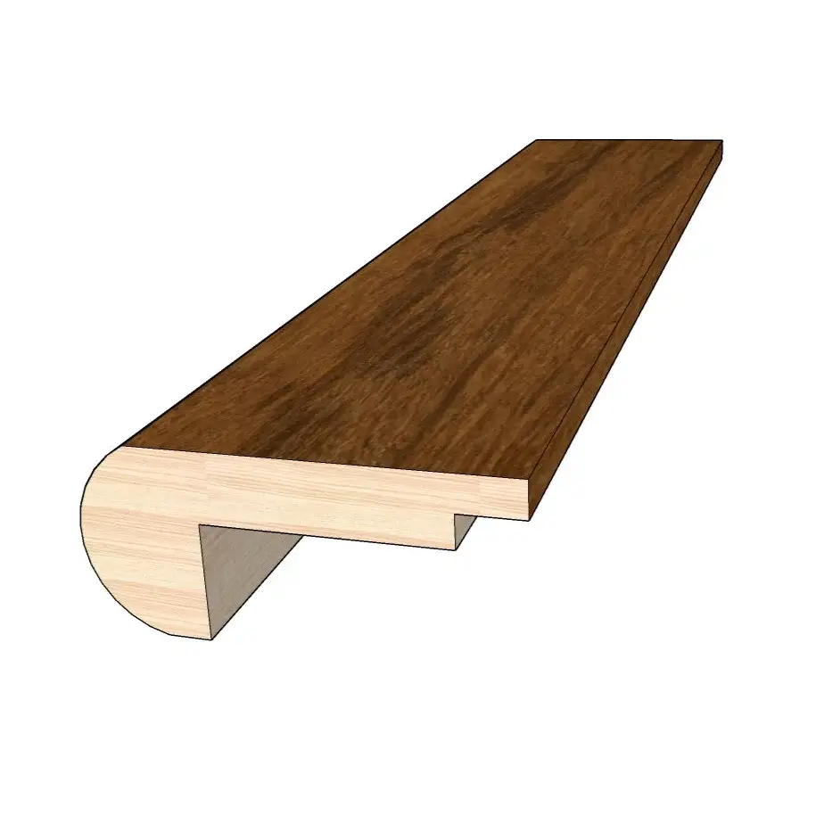 Honeystone 0.80 . Heavy-duty x 2 . Width x 78 . Length Overlap Stair Nose Molding