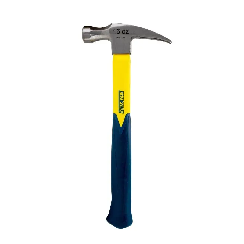 Industrial Strength Estwing 20oz Surestrike Straight Claw Hammer, Fibreglass Shaft