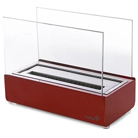 Ivation Ventless Countertop Bio Ethanol Fireplace