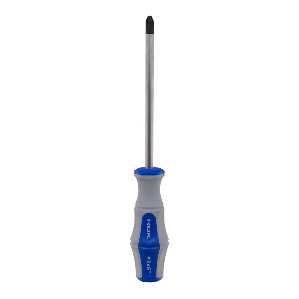Laser Level Phillips Screwdriver Magnetic Tip, #3 x 6"