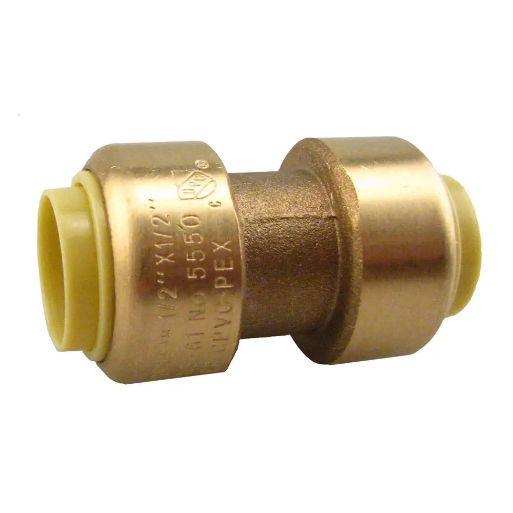 Lead-Free Push-Fit Coupling, 1/2"