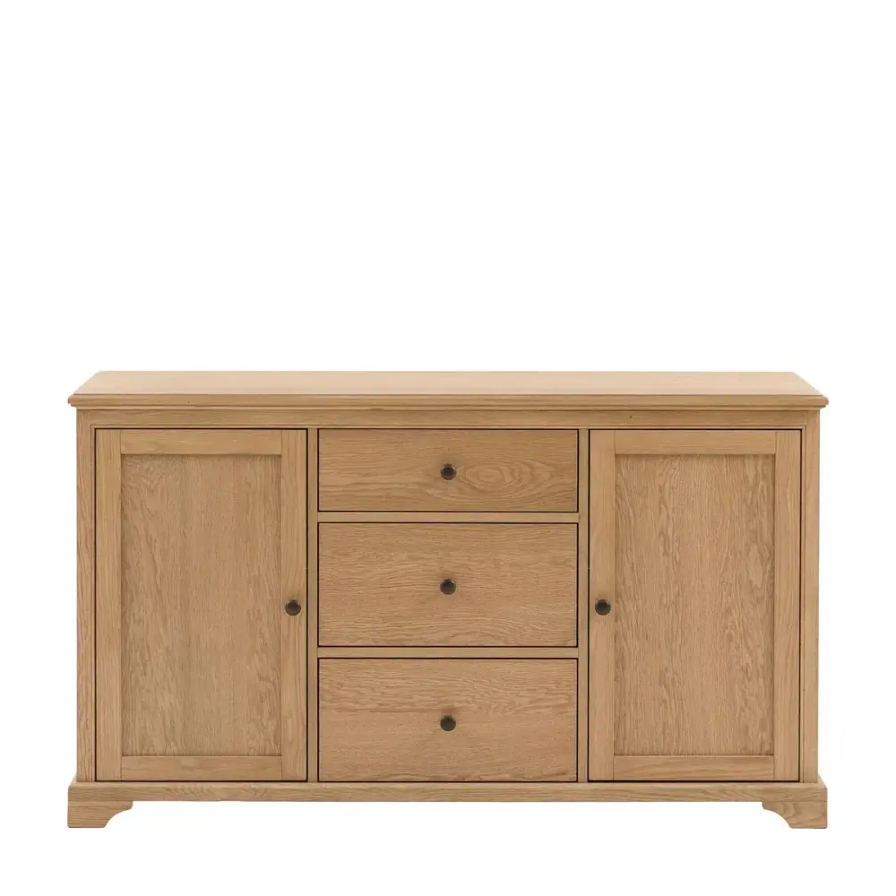 Malvern 2 Door 3 Drawer Sideboard - Pure