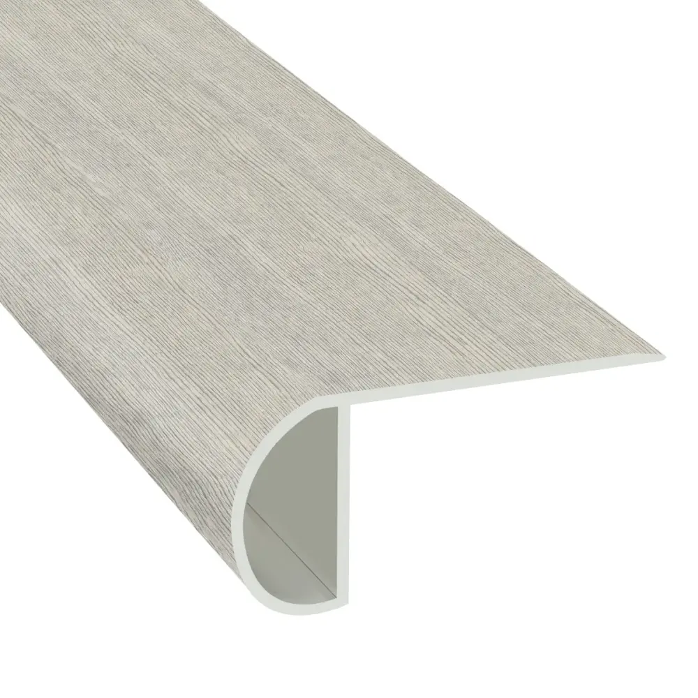 Morning Frost 1.03 . Dense x 2.23 . Width x 94 . Length Overlap Vinyl Stair Nose