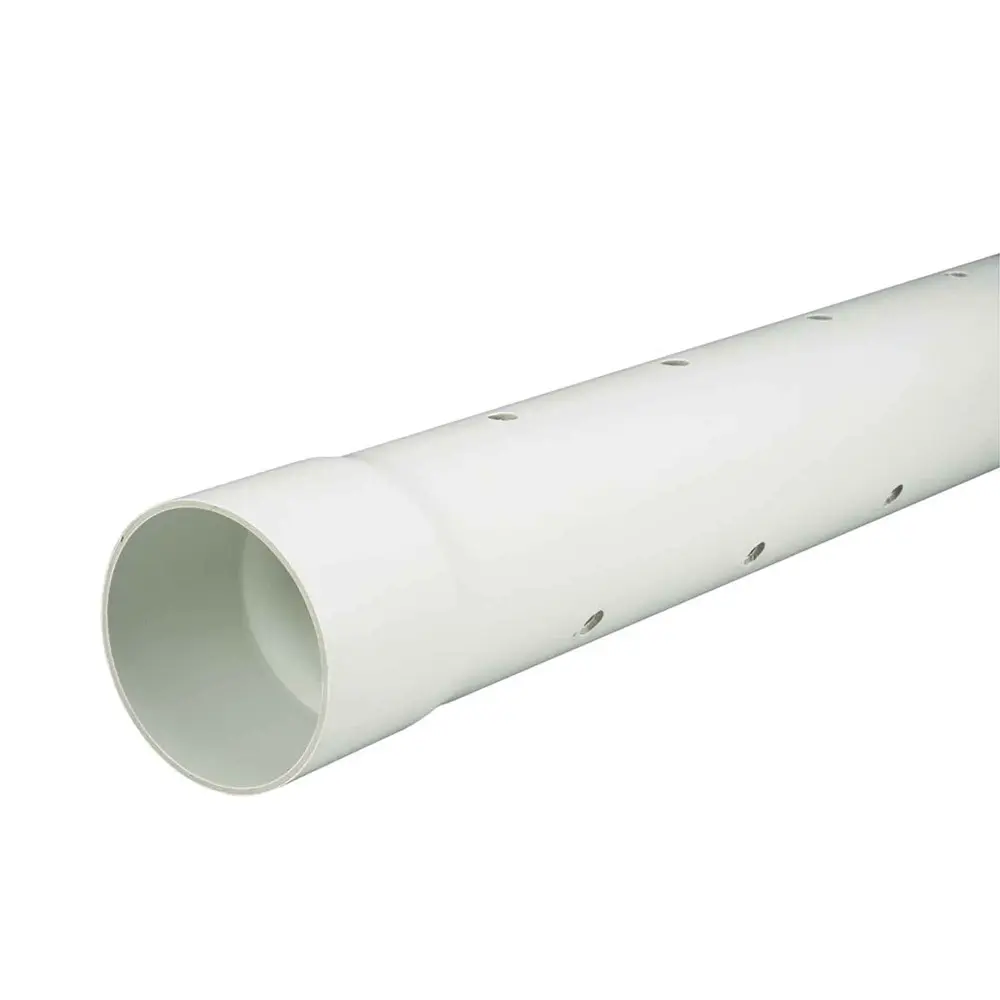 Perforated PVC / BNQ Sewer Pipe, 3" x 10'