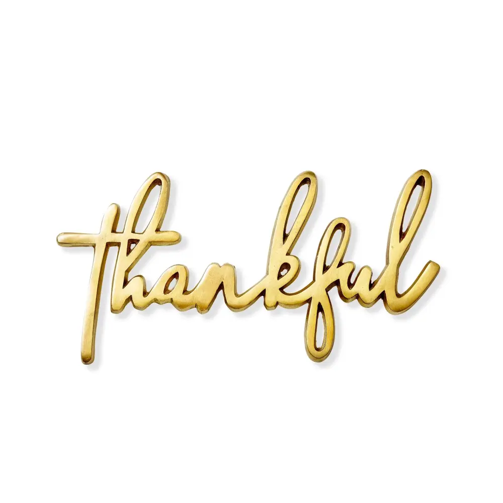 Professional Grade Thankful Trivet