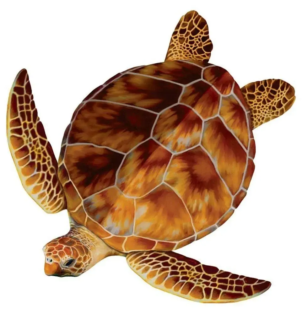 Safety Rated Loggerhead Turtle Porcelain Swimming Pool Mosaic
