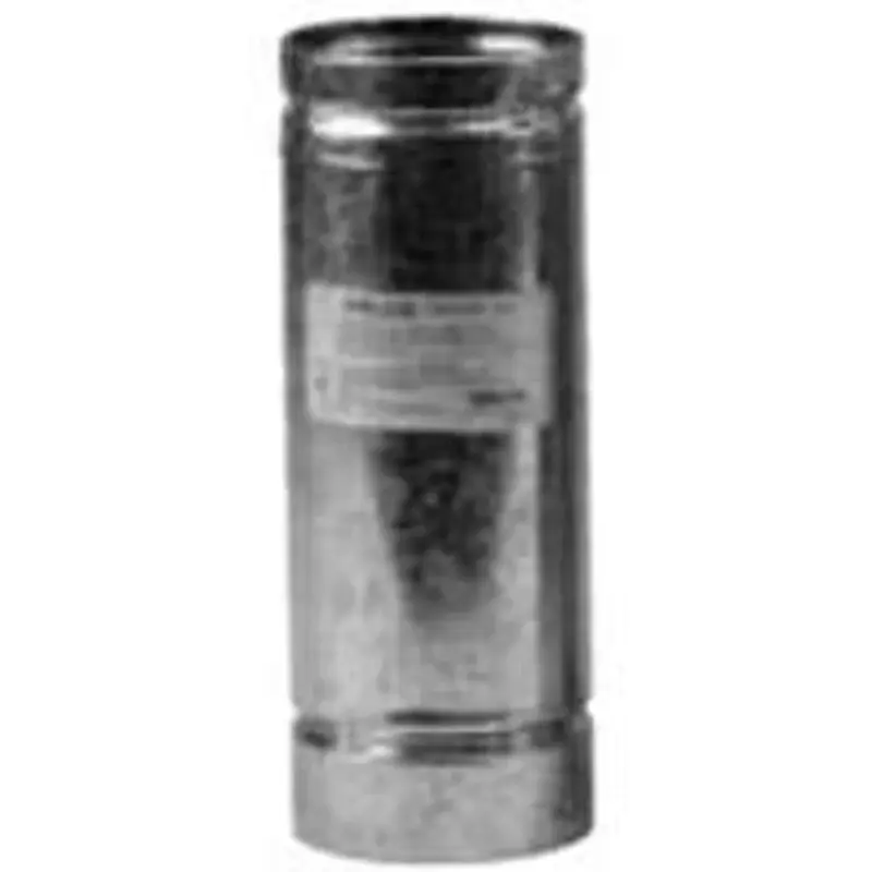 Selkirk 3VP-60 Vent Pipe, 3 OD, 5 ft L, Stainless Reinforced