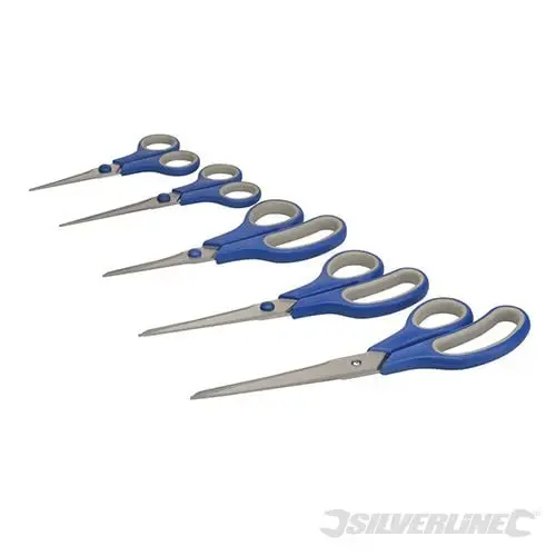 Silverline Scissor Place 5pce 5pce - 595760