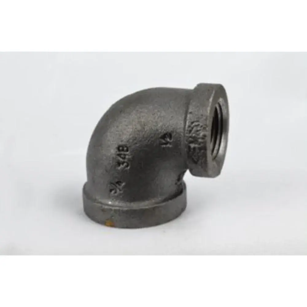Stud Finder 3/4" X 1/2" DOMESTIC CHARCOAL MALLEABLE IRON REDUCING 90 ELBOW USA
