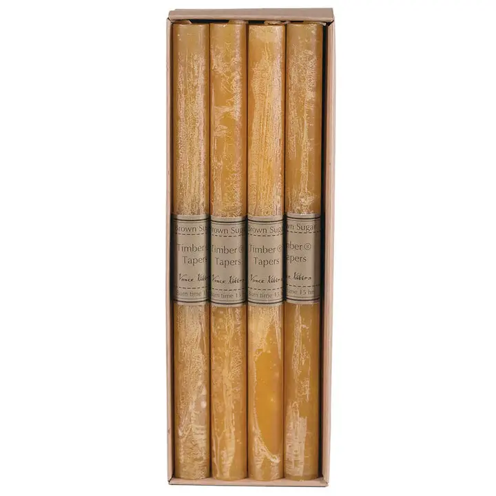 Vance Kitira Timber Taper Candle - 10" Work Light