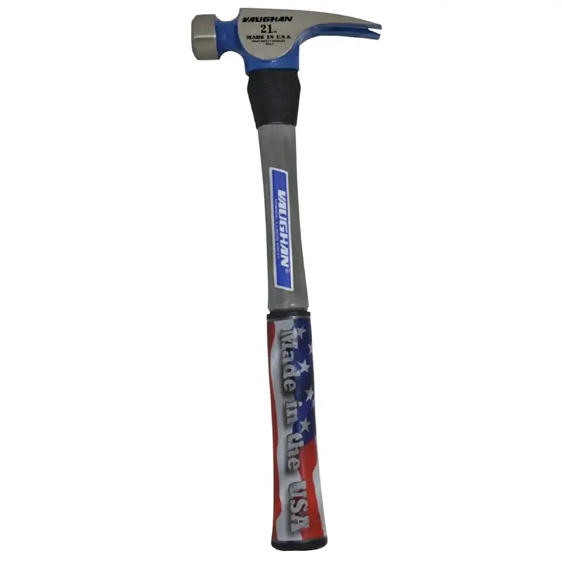 Vaughan California Framer Series CF21FG Rip Hammer, 21 oz Head, Milled Head, Metal Head, 16 OAL