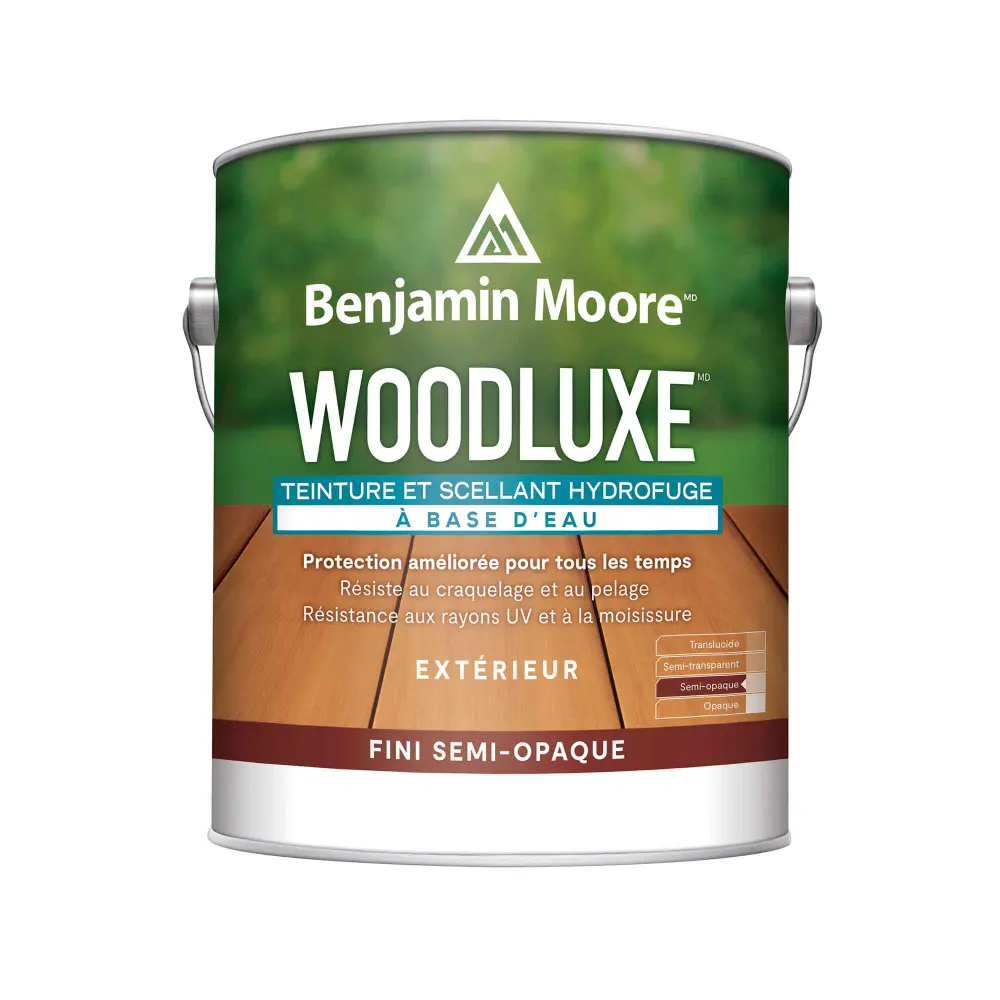 Woodluxe Moisture-proof Stain and sealer Semi-Solid Base to Tint, 3.79 L