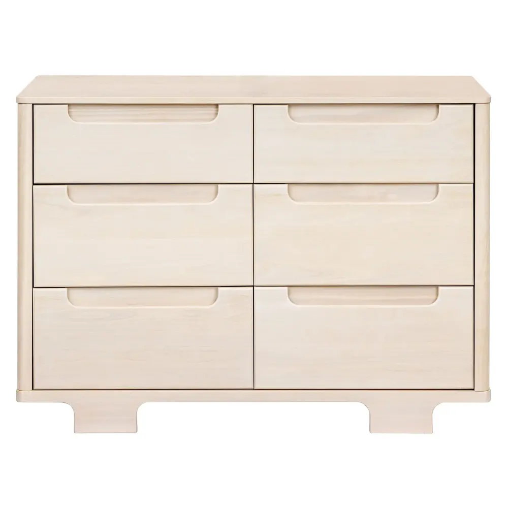Yuzu 6-Drawer Dresser - Washed Unadulterated