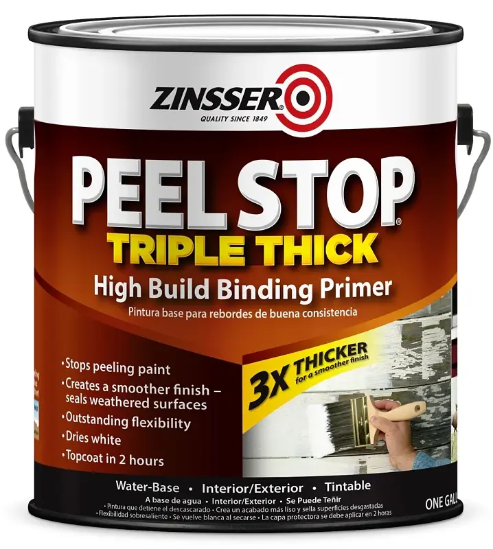 Zinsser 260924 Triple-Thick Primer, Flat/Matte, Ivory, 1 gal