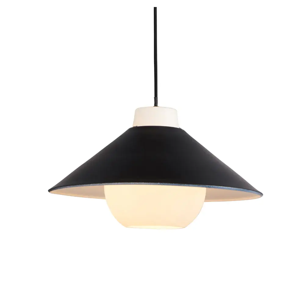 Hallie Straight Pendant Airy - Black