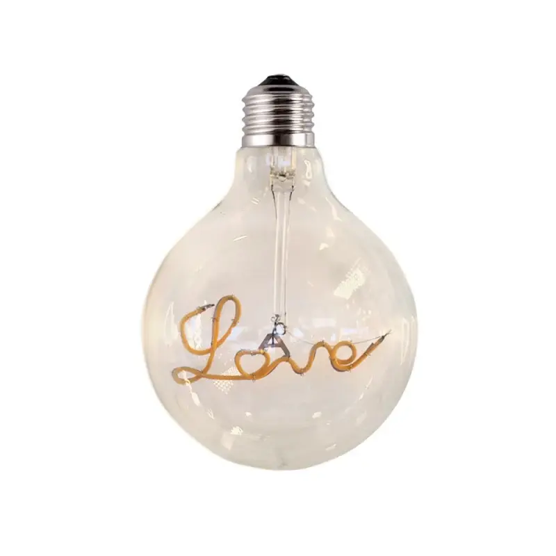 Love 40 Light Bulb Pendants