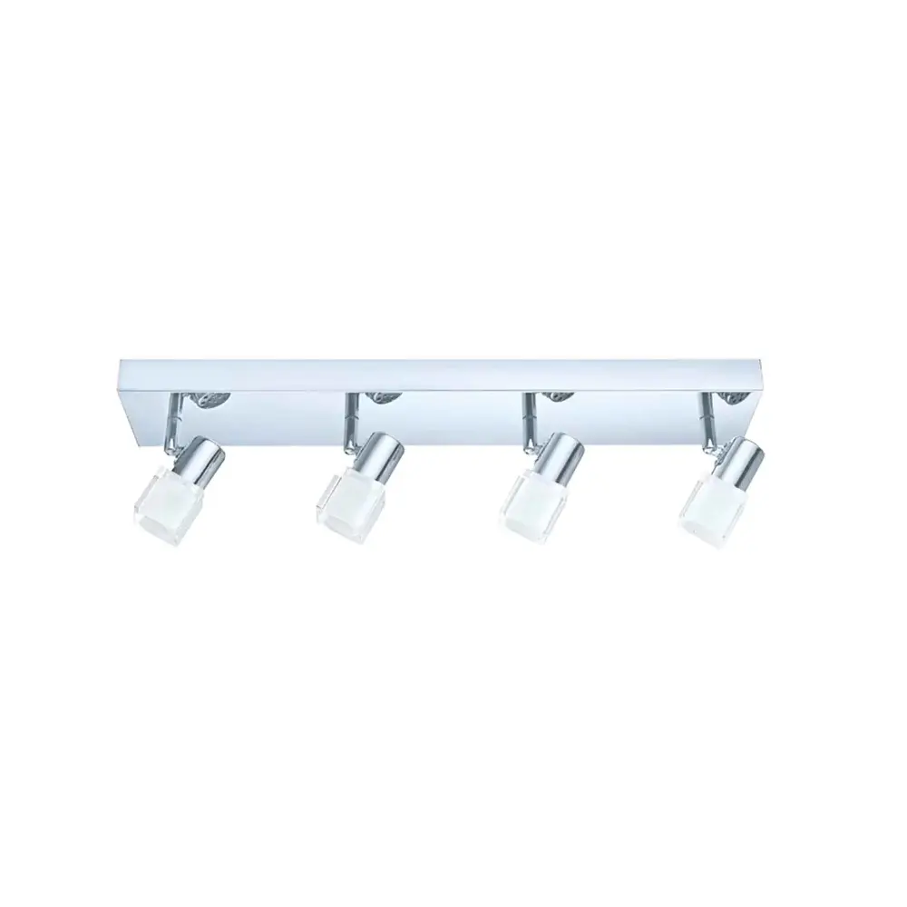 Nocera Chrome Track Light, 4 Lights