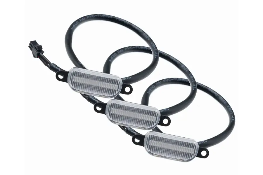 Oracle Universal Pre-Runner Style LED Grill Light Kit - Amber w/ Clear Lens