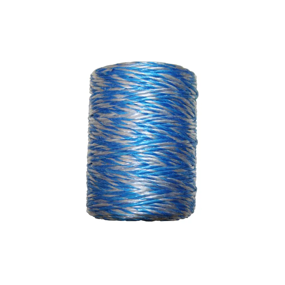 Pearl and Blue Polypropylene Twine - 500'