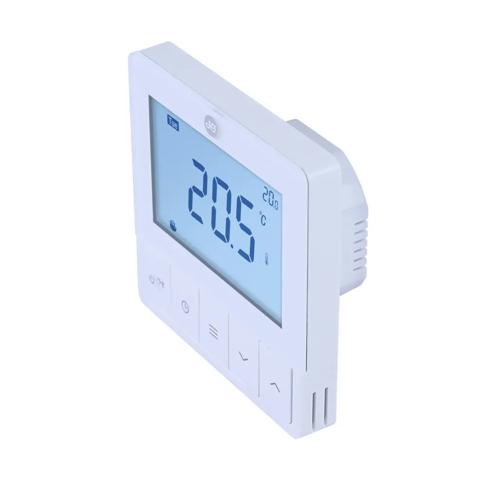John Guest Speedfit Under Floor Heating 240V Wired Configurable Stat - White JGSTAT4W