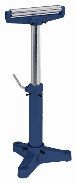 Palmgren Horizontal roller material back pedestal stand, 14", 9670141