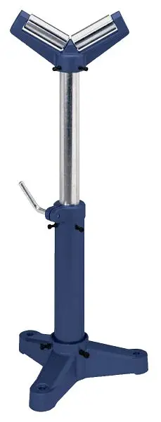 Palmgren V-roller material back pedestal stand, 18", 9670181