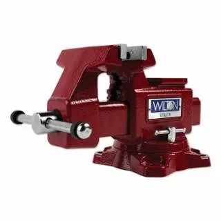 Wilton Functionality Bench Vise, 4-1/2 Jaw Width, 2-3/4 Throat Depth, 360° Swivel, 28818