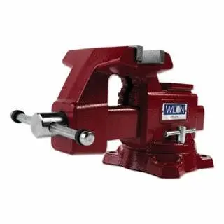 Wilton Functionality Bench Vise, 5-1/2 Jaw Width, 3-1/4 Throat Depth, 360° Swivel Base, 28819