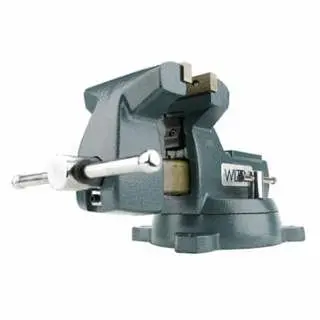 Wilton Small Mechanics Vise, 6 Jaw Width, 4-1/8 Throat Depth, Swivel Base, 21500