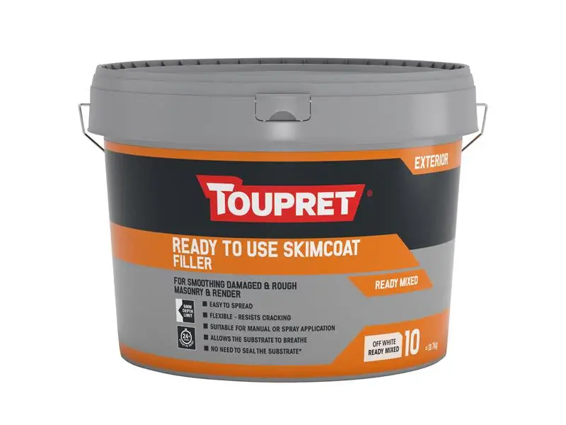 Chalkboard Toupret Ready to employ Skimcoat Filler 10kg