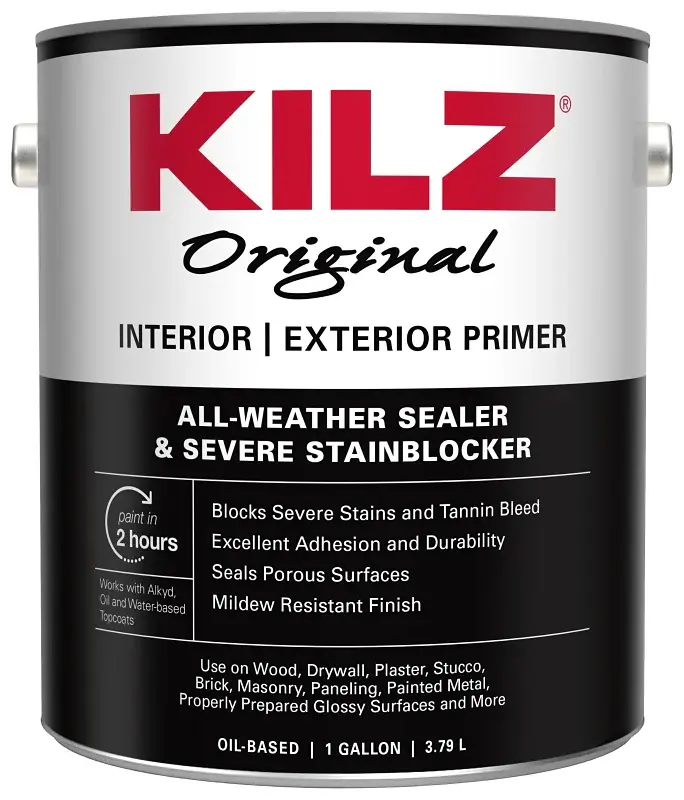 Kilz 10991 Primer, 300 to 400 sq-ft/gal Coverage Area, Pearl, 85 to 95 ku Viscosity