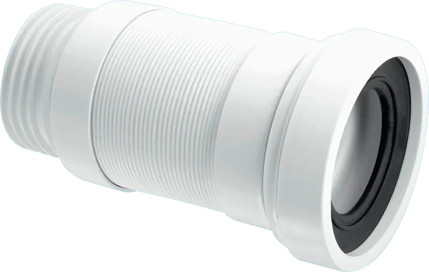 McAlpine WC-F18S 97-107mm Inlet x 3½"/90mm Outlet Multi-purpose WC Connector
