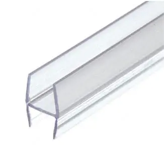 IPS9 Lucid H-Plastic Weather Seal Soft Fins 3/8" Glass 84"