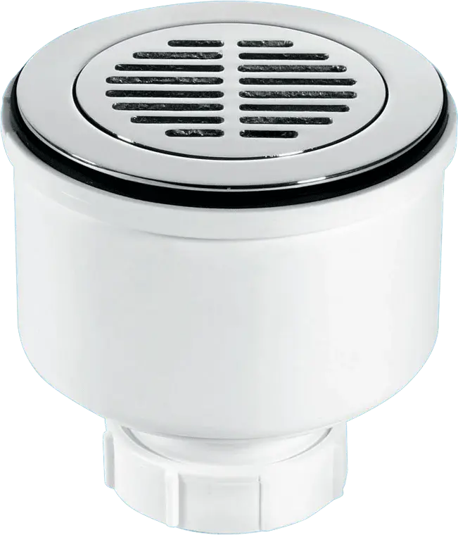McAlpine ST90CPB-S-V 90mm x 50mm Water Seal Shower Trap 2" Universal Vertical Outlet modular 110mm Flange.