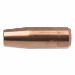 Arcair Eliminator Nozzle, 122 Dhp Copper Alloy, 7/8 Dia Od x 3.183 L x 5/8 Dia Bore, Up To 250 , Recessed, Coarse Thrd, 2 ...