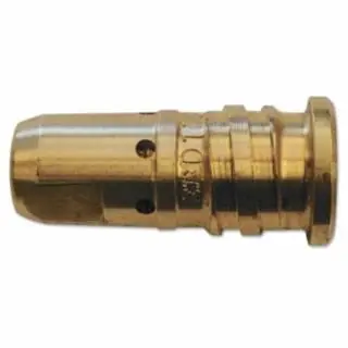 Bernard Quik Tip Gas Diffutilizer, Brass, Quik Tip Series 1/2 Contact Tips And Nozzles, Quantity: 10 pieces, D118Q