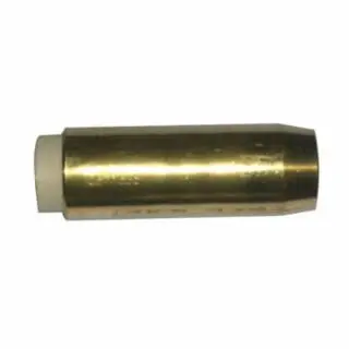 Bernard Rust-Resistant Mig Nozzles, 5/8 , Red Brass, Quantity: 10 pieces, 4391