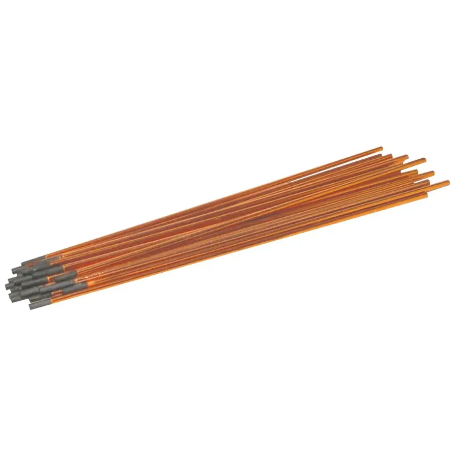 Best Welds DC Copperclad Gouging Electrode, 3/16 dia x 12 L, Pointed