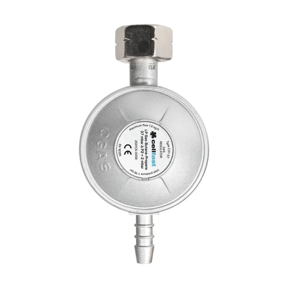 Cellfast Gas Regulator 11kg Propane Butane LPG cylinders
