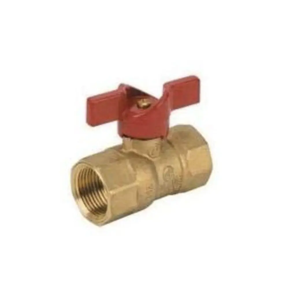 3/8" FLARE X 1/2" FIP JOMAR GAS BALL VALVE