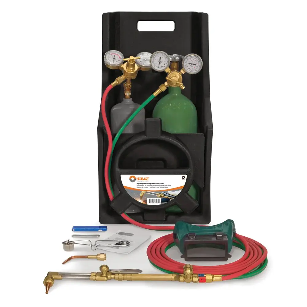 Hobart Oxy Acetylene Travel-friendly Cutting Tag--Long Outfit