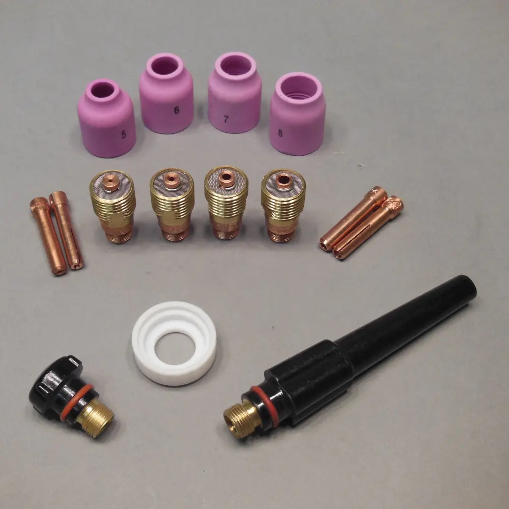 Stubby Gas Lens Kit, Basic