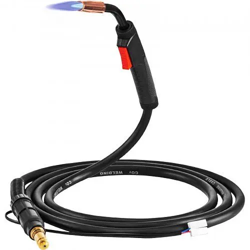 VEVOR Waterproof 100 Amp K530-5 Mig Welding Replacement Magnum 100l Mig Torch 11.5ft, HQK530-5LKHQ00001V0