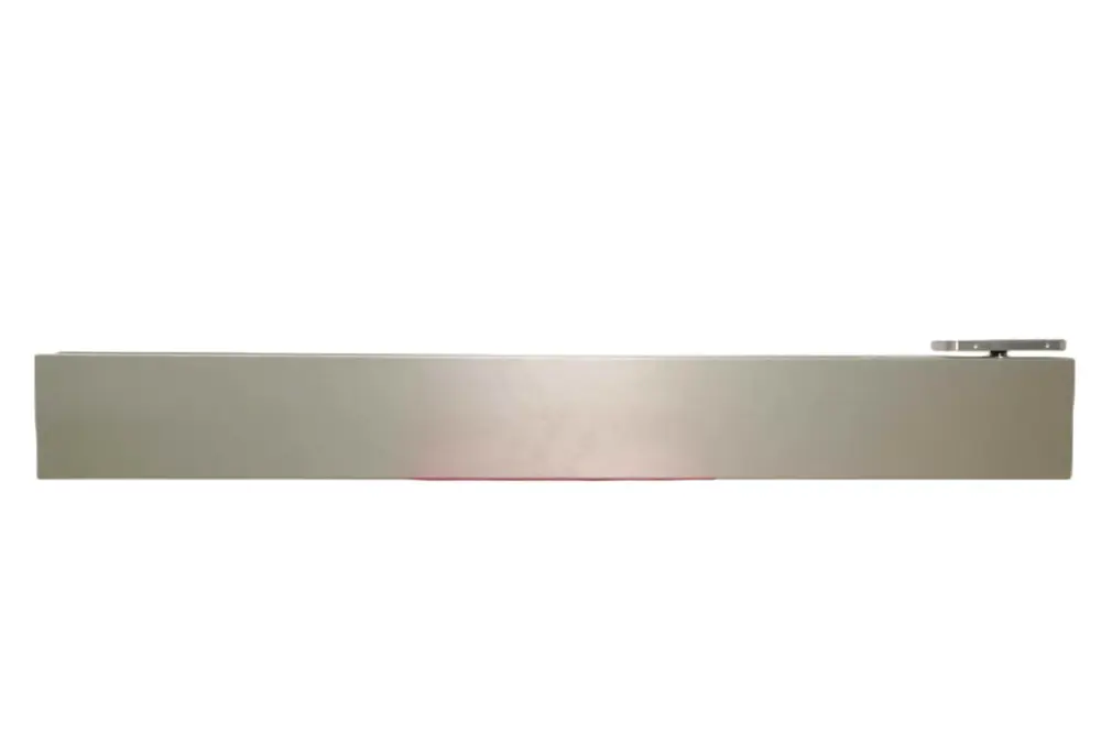 IDR100TOPBS-Left Brushed Rust-proof Top Glass Door Rail 35-3/4