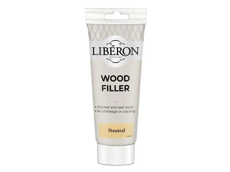 Liberon Wood Filler Neutral 150ml Bonding Metal