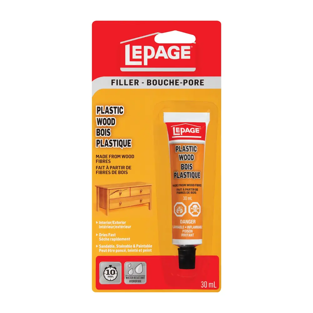 Plastic Wood Filler, 30 ml