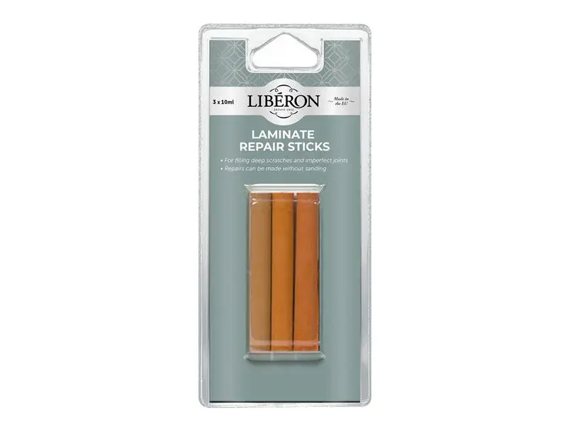 Waterproof & Weatherproof Liberon Laminate Repair Sticks