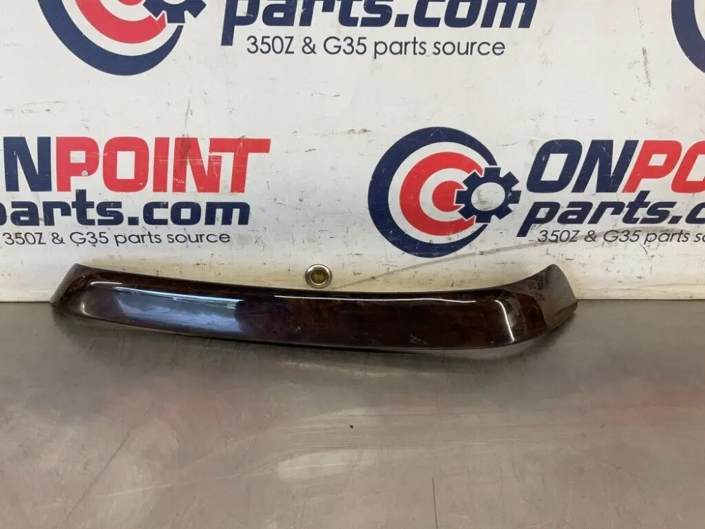2006 BMW E90 Passenger Right Rear Wood Grain Door Panel Trim Walnut OEM 12BF1EE