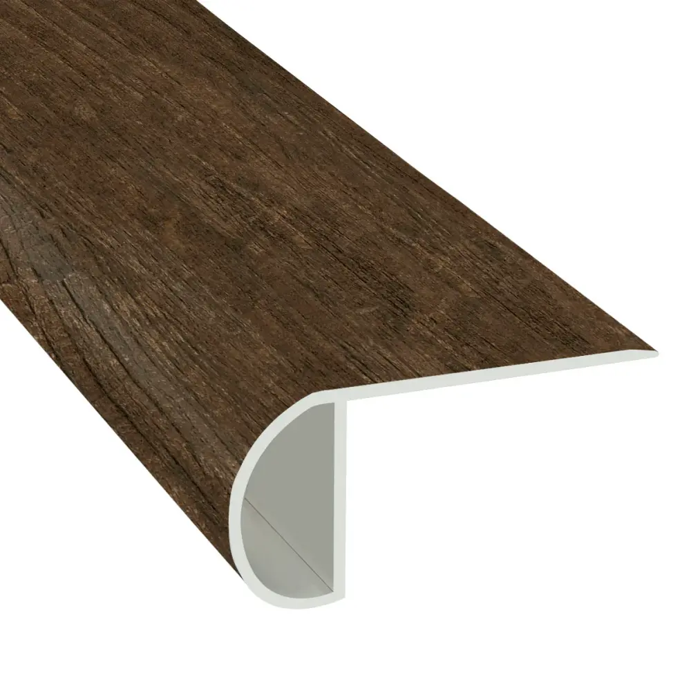 Forest Path 1.03 . Dense x 2.23 . Width x 94 . Length Vinyl Overlap Stair Nose Molding