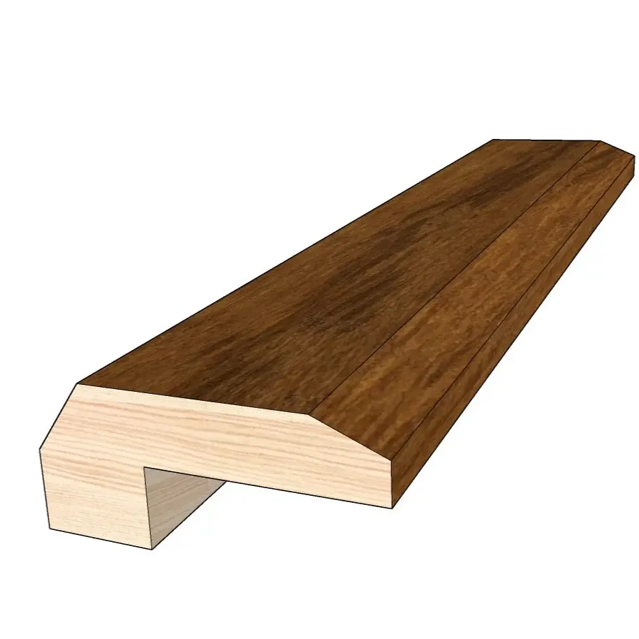 Honeystone 0.523 . Plush x 1.50 . Width x 78 . Length Hardwood Threshold Molding